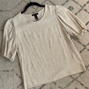 Puff-sleeve Tee